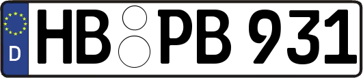 HB-PB931