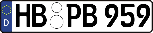 HB-PB959