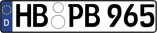 HB-PB965