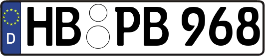 HB-PB968