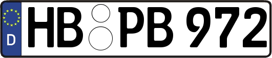 HB-PB972