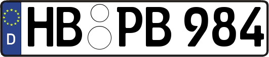 HB-PB984