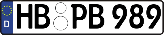 HB-PB989