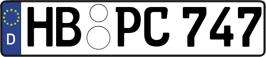HB-PC747