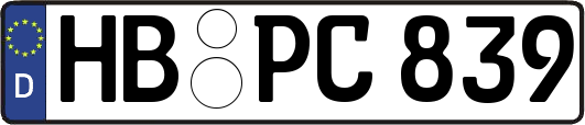 HB-PC839