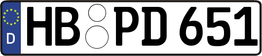 HB-PD651