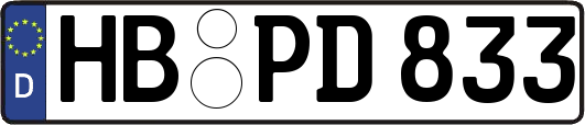 HB-PD833