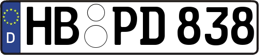 HB-PD838