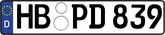 HB-PD839
