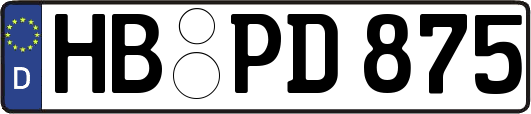 HB-PD875