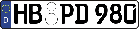 HB-PD980