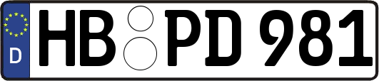 HB-PD981