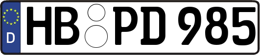 HB-PD985