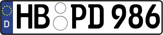 HB-PD986