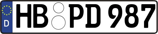 HB-PD987