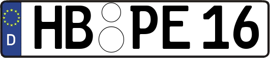 HB-PE16