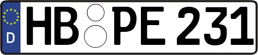 HB-PE231