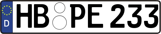 HB-PE233