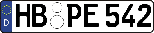 HB-PE542