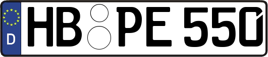 HB-PE550