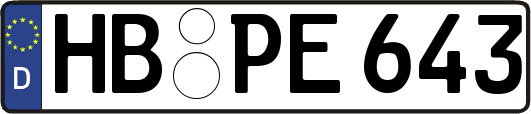 HB-PE643