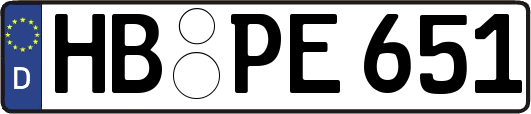 HB-PE651