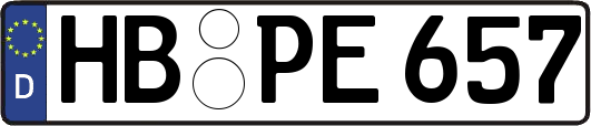 HB-PE657