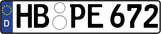 HB-PE672