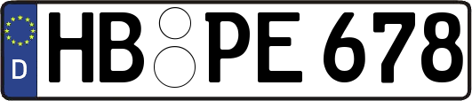 HB-PE678