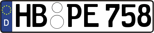 HB-PE758