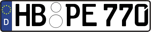 HB-PE770