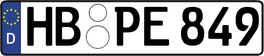 HB-PE849