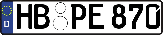 HB-PE870