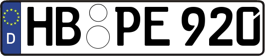 HB-PE920