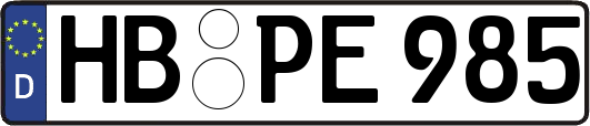 HB-PE985