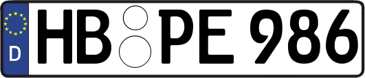 HB-PE986