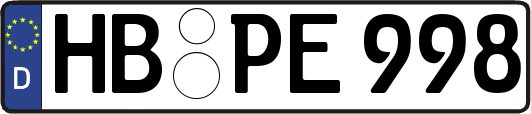 HB-PE998