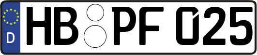 HB-PF025