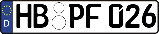 HB-PF026