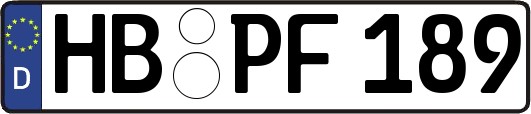 HB-PF189