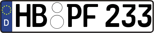 HB-PF233