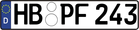 HB-PF243