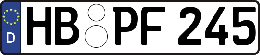 HB-PF245