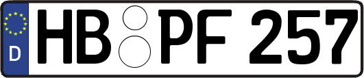 HB-PF257