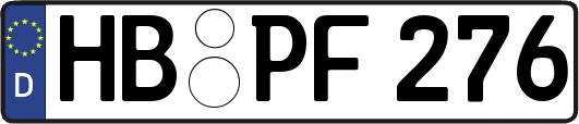 HB-PF276