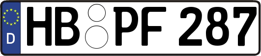 HB-PF287
