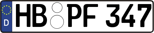 HB-PF347