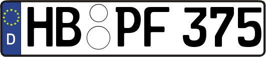 HB-PF375