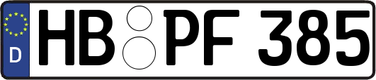 HB-PF385