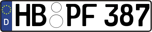 HB-PF387